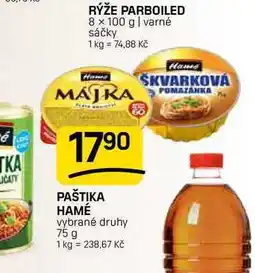 Flop PAŠTIKA HAMÉ vybrané druhy nabídka
