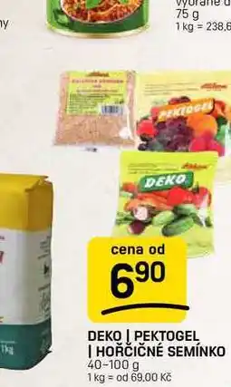 Flop Deko| Pektogel | Hořčičné semínko nabídka
