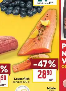 Billa Losos filet cena za nabídka