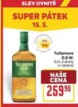Billa Tullamore D.E.W. 0,5 nabídka