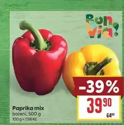 Billa Paprika mix balení nabídka