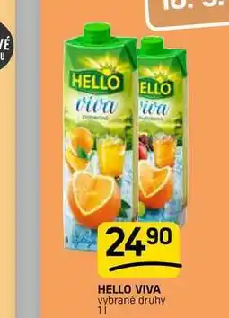 Flop HELLO VIVA vybrané druhy 11 nabídka