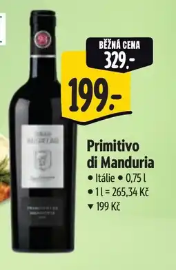 Albert Primitivo di Manduria nabídka