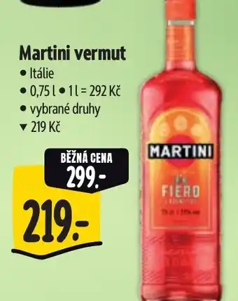 Albert Martini vermut nabídka