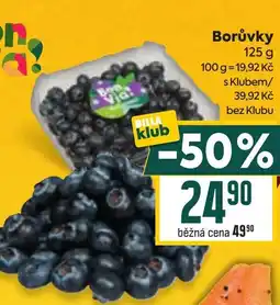 Billa Borůvky nabídka