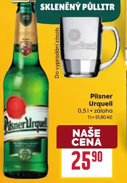 Billa Pilsner urquell nabídka