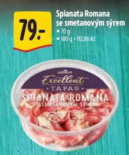 Albert Spianata Romana se smetanovým sýrem nabídka