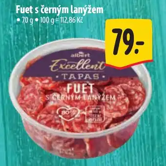 Albert Fuet s černým lanýžem nabídka