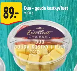 Albert Duo - gouda kostky/fuet nabídka