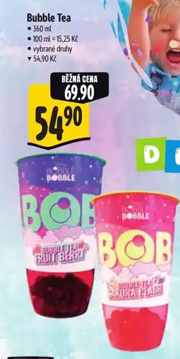 Albert Bubble Tea nabídka