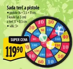 Albert Sada terč a pistole nabídka