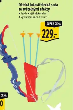 Albert Dětská lukostřelecká sada se světelnými efekty nabídka