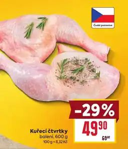 Billa Kuřecí čtvrtky nabídka