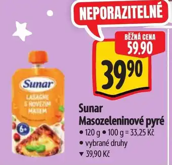Albert Sunar Masozeleninové pyré nabídka