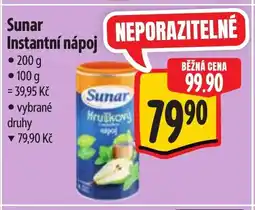 Albert Sunar Instantní nápoj nabídka