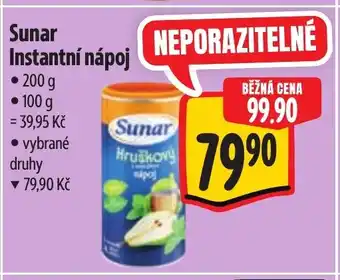 Albert Sunar Instantní nápoj nabídka
