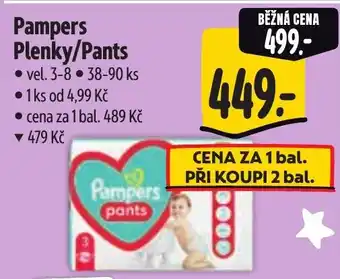 Albert Pampers Plenky/Pants nabídka