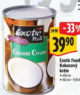 Albert Exotic Food Kokosový krém nabídka