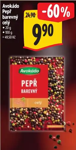 Albert Avokádo Pepř barevný celý nabídka