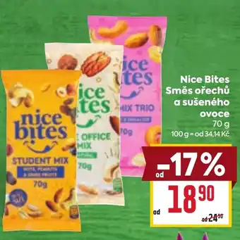 Billa NICE BITES Směs ořechů a sušeného ovoce nabídka