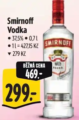 Albert Smirnoff Vodka nabídka