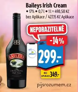 Albert Baileys Irish Cream nabídka