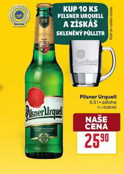 Billa Pilsner urquell nabídka