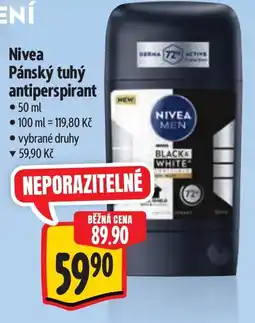 Albert Nivea Pánský tuhý antiperspirant nabídka