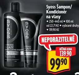Albert Syoss Šampon/ Kondicionér na vlasy nabídka