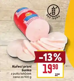 Billa Kuřecí prsní šunka nabídka