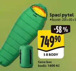 Albert Spací pytel nabídka