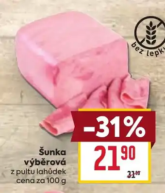 Billa Šunka výběrová nabídka