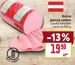 Billa Extra jemný salám nabídka