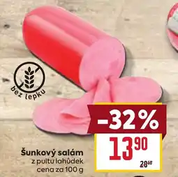 Billa Šunkový salám nabídka