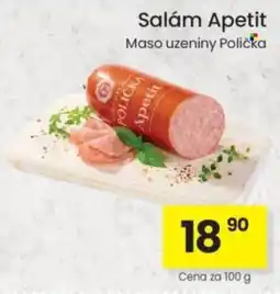Kubík potraviny Salám Apetit nabídka