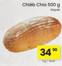 Kubík potraviny Chléb Chia nabídka
