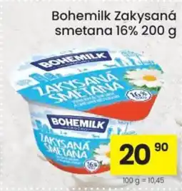 Kubík potraviny Bohemilk Zakysaná smetana 16% nabídka