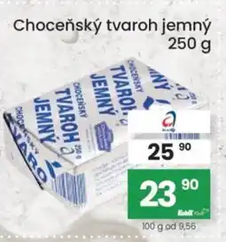 Kubík potraviny Choceňský tvaroh jemný nabídka