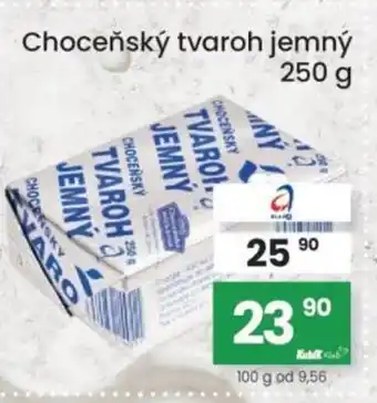 Kubík potraviny Choceňský tvaroh jemný nabídka