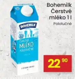Kubík potraviny Bohemilk Čerstvé mléko nabídka