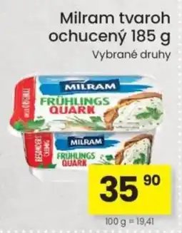 Kubík potraviny Milram tvaroh ochucený nabídka