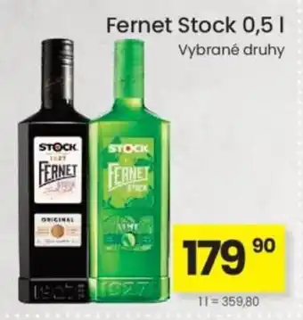 Kubík potraviny Fernet Stock nabídka