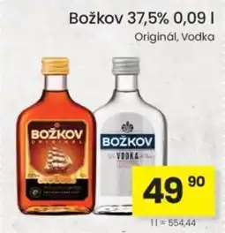 Kubík potraviny Božkov 37.5% nabídka