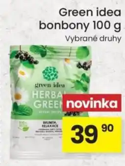 Kubík potraviny Green idea bonbony nabídka