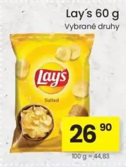 Kubík potraviny Lay's nabídka