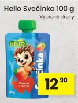 Kubík potraviny Hello Svačinka nabídka
