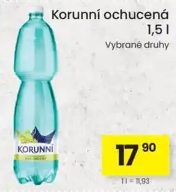 Kubík potraviny Korunní ochucená nabídka