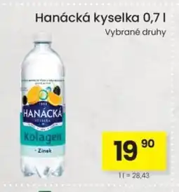 Kubík potraviny Hanácká kyselka nabídka