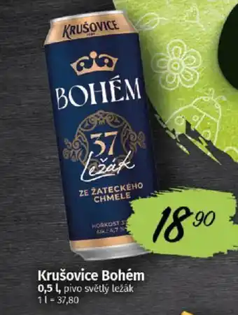 COOP TIP Krušovice Bohém nabídka