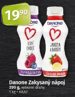 COOP TIP Danone Zakysaný nápoj nabídka
